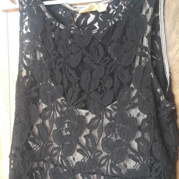 Free People Black Lace Babydoll - Picture 8 of 9